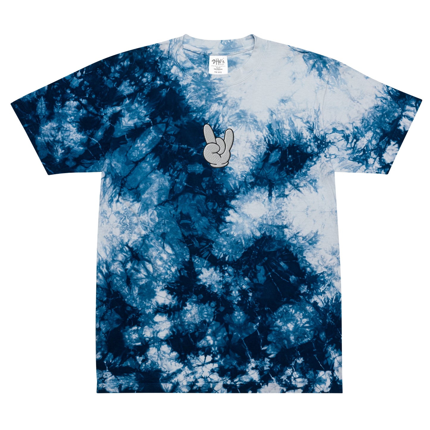 Rock On Oversized Tie-Dye T-Shirt
