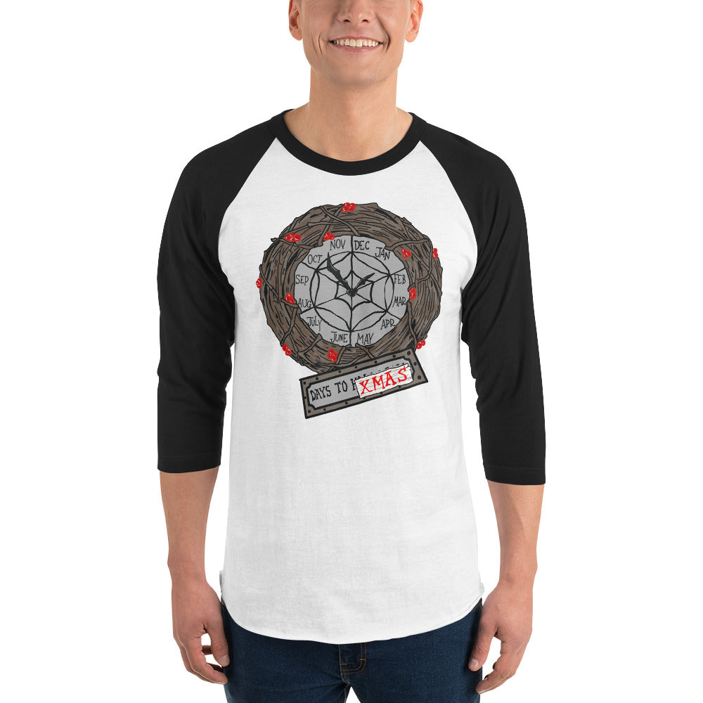 Countdown to Xmas 3/4 Sleeve Shirt