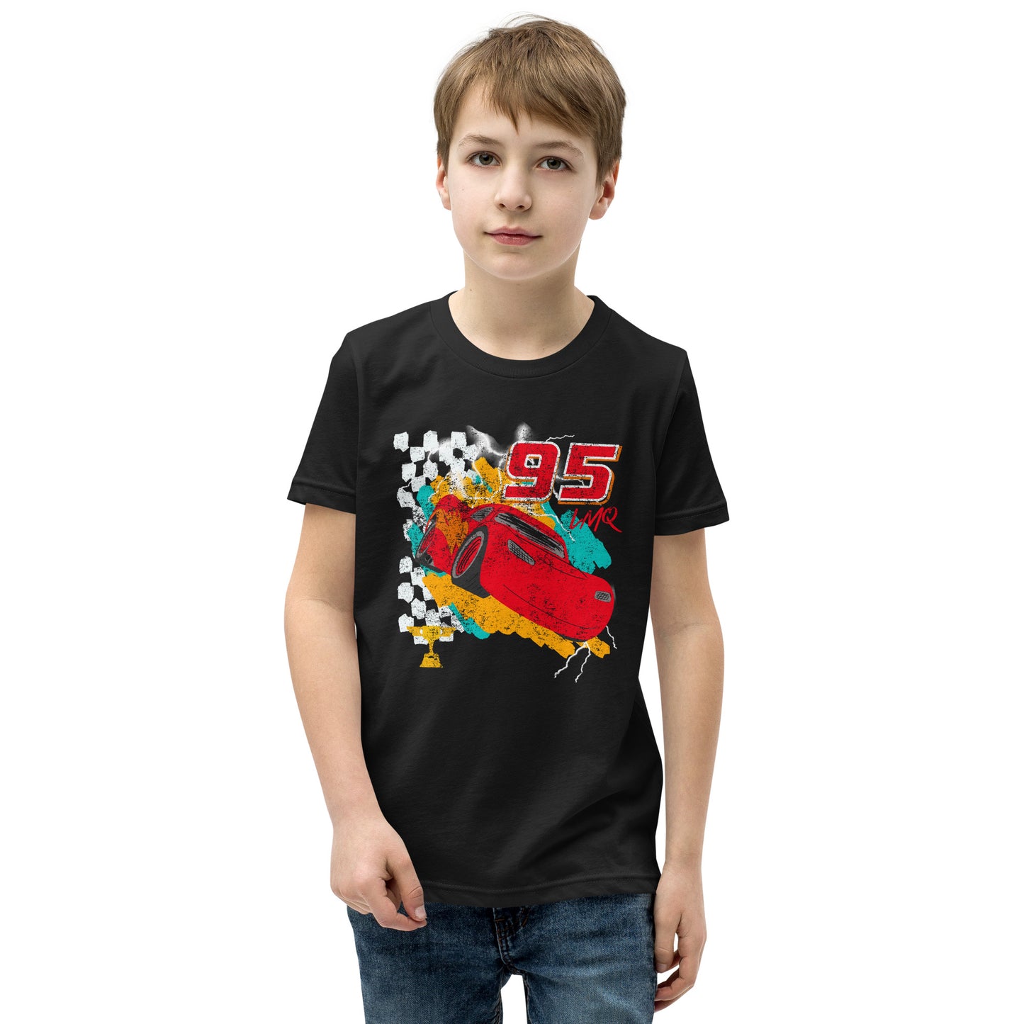Youth LMQ Vintage Racing Tee