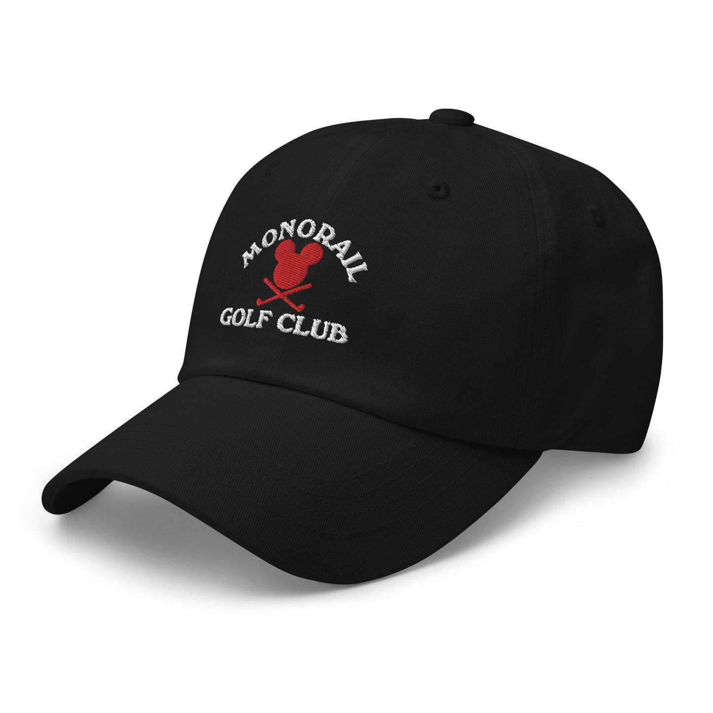 Monorail Golf Club Hat - Black/Red
