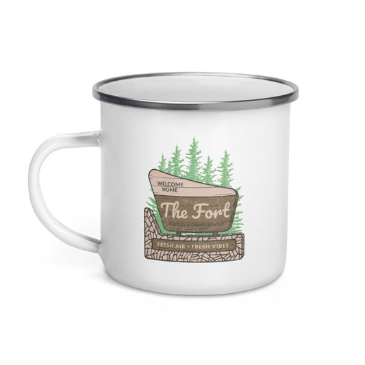 The Fort Camping Mug