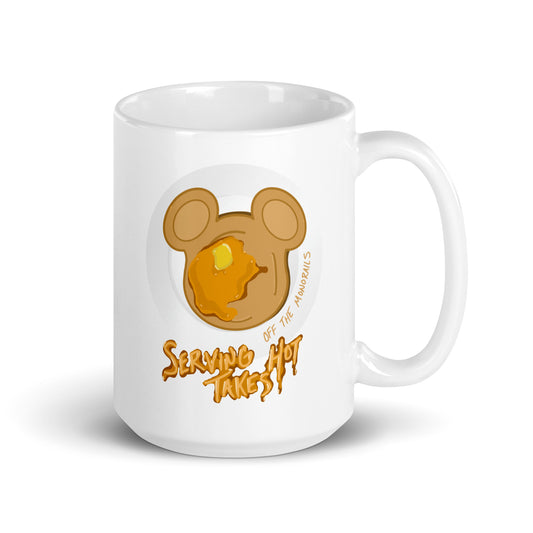 Serving Hot Takes Mug