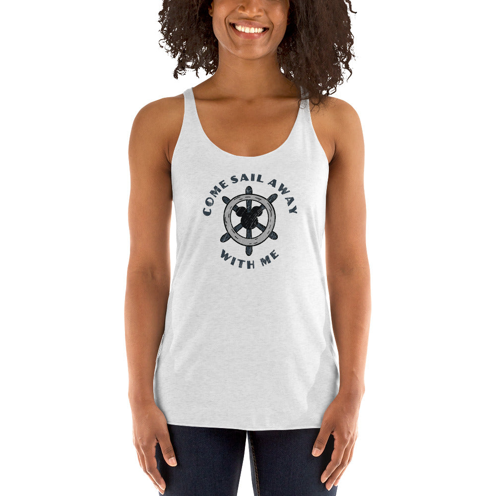 Women's Come Sail Away Racerback Tank