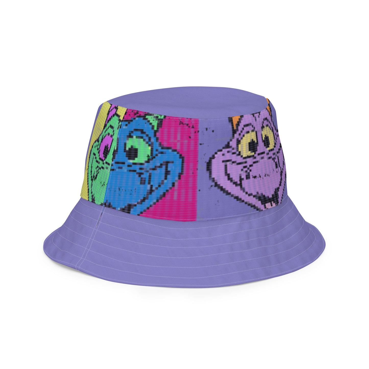Imagination Mosaic Reversible Bucket Hat