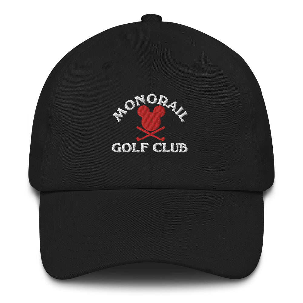 Monorail Golf Club Hat - Black/Red