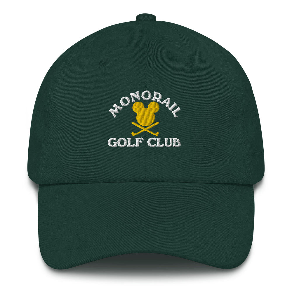 Monorail Golf Club Hat - Green/Gold