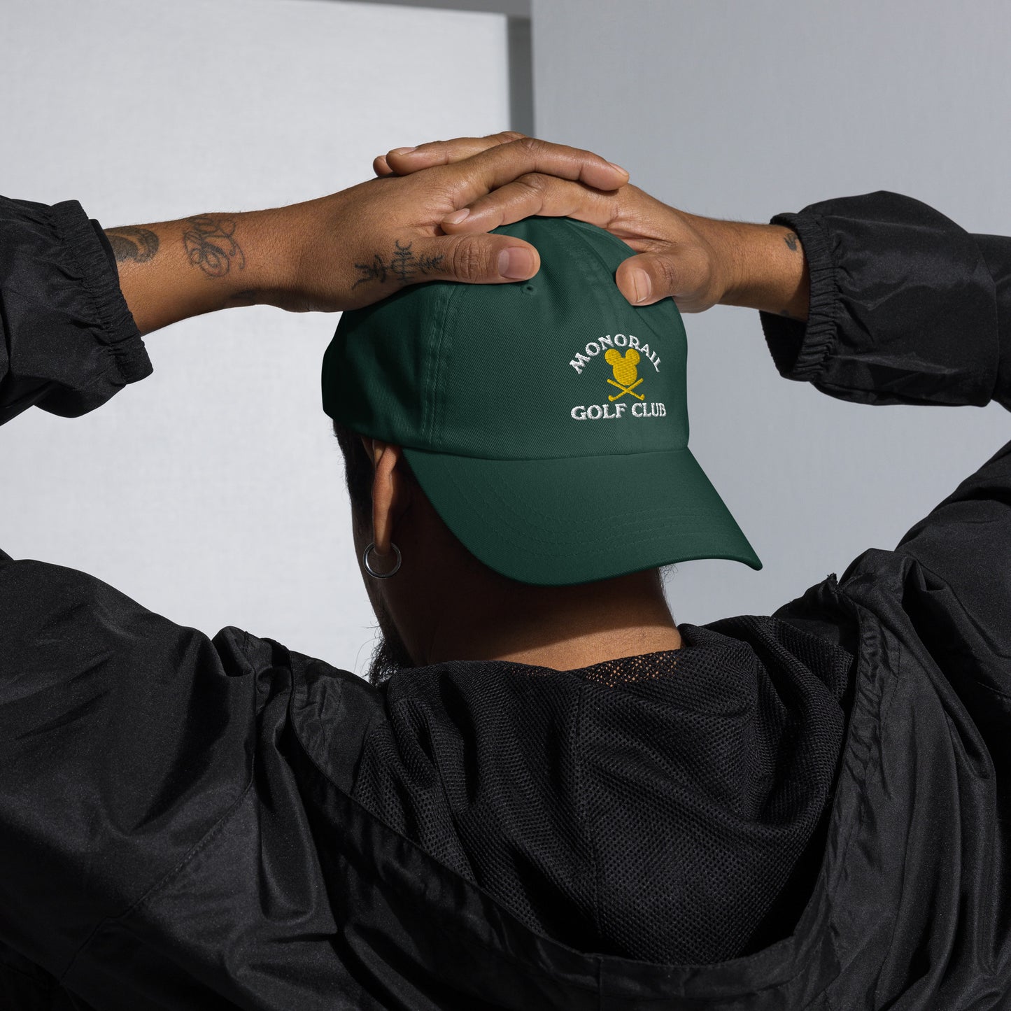 Monorail Golf Club Hat - Green/Gold