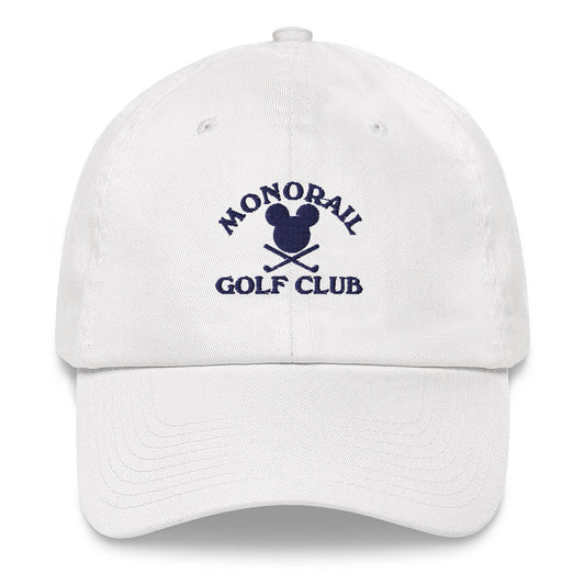 Monorail Golf Club Hat - White/Navy