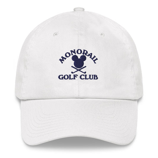 Monorail Golf Club Hat - White/Navy