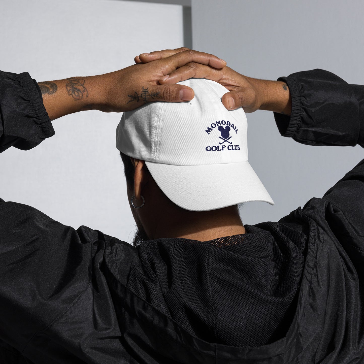 Monorail Golf Club Hat - White/Navy