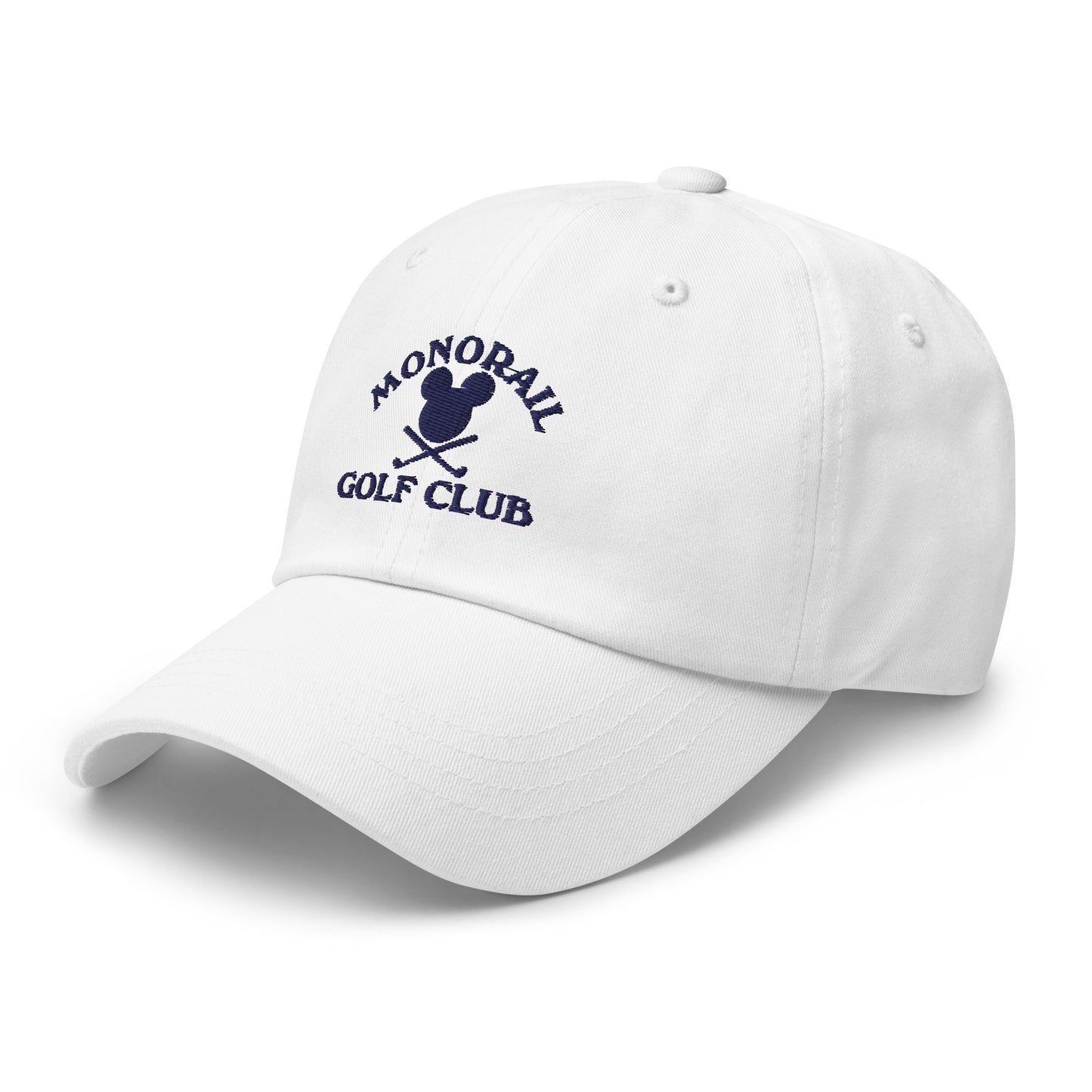 Monorail Golf Club Hat - White/Navy