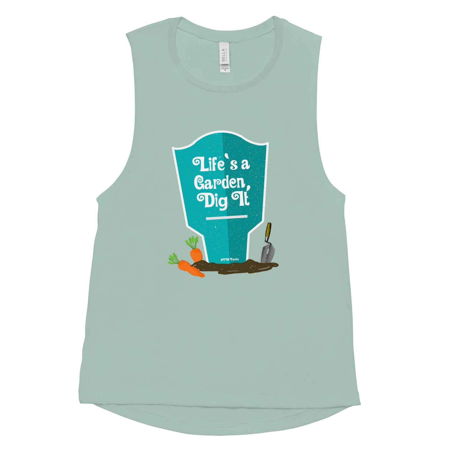 Women's Life's A Garden Muscle Tank