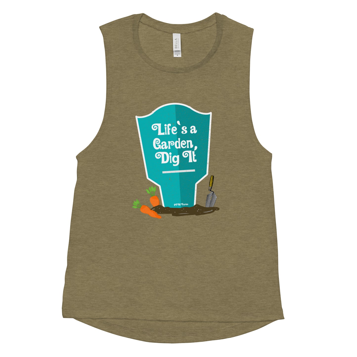 Women's Life's A Garden Muscle Tank