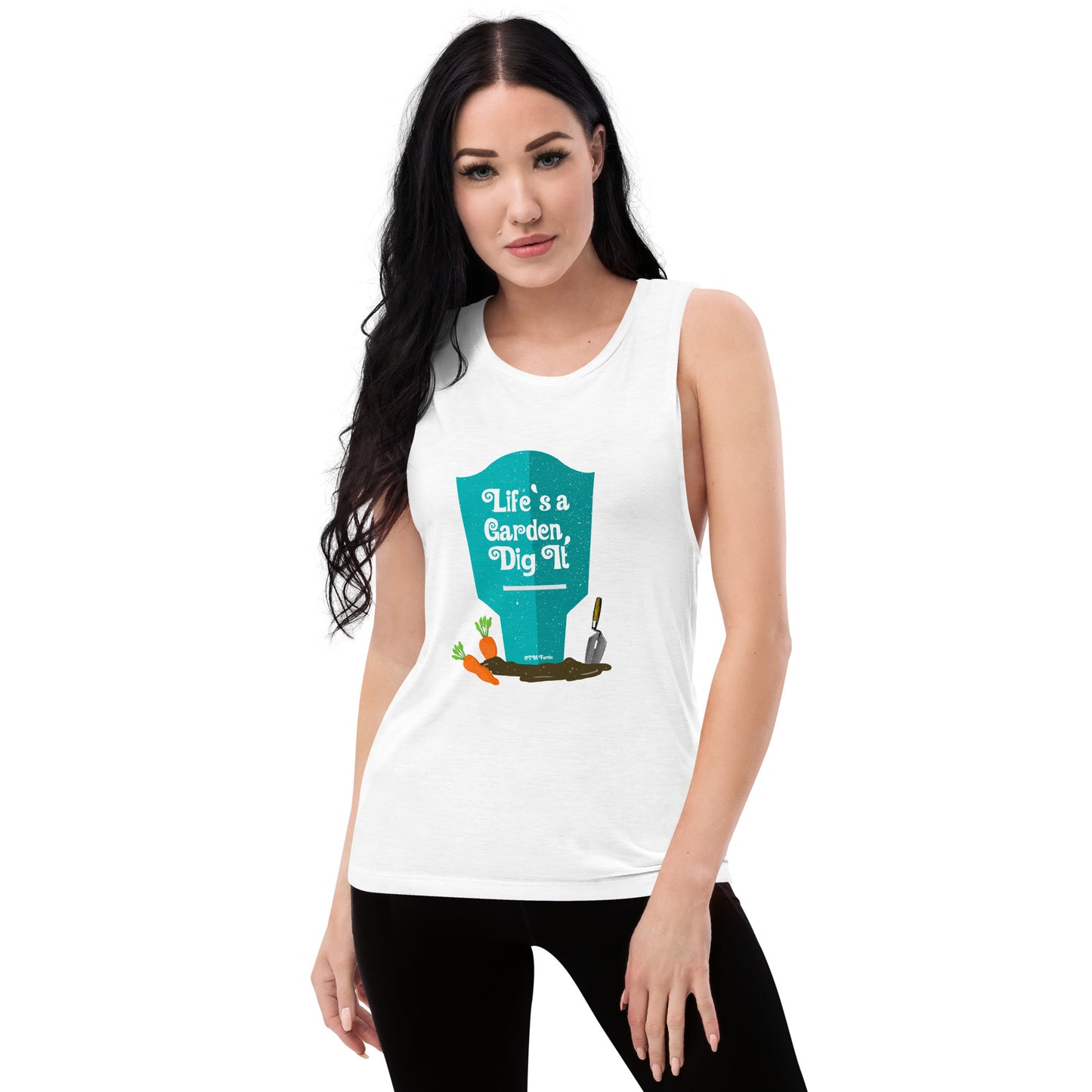Women's Life's A Garden Muscle Tank