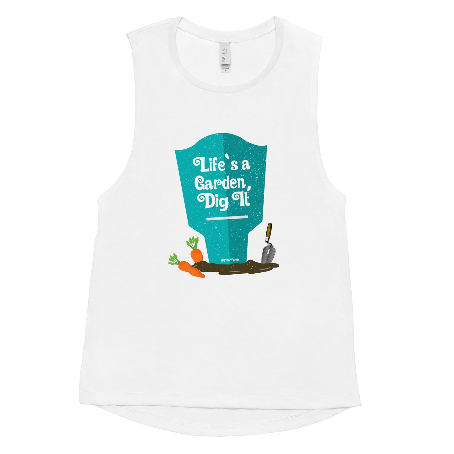 Women's Life's A Garden Muscle Tank