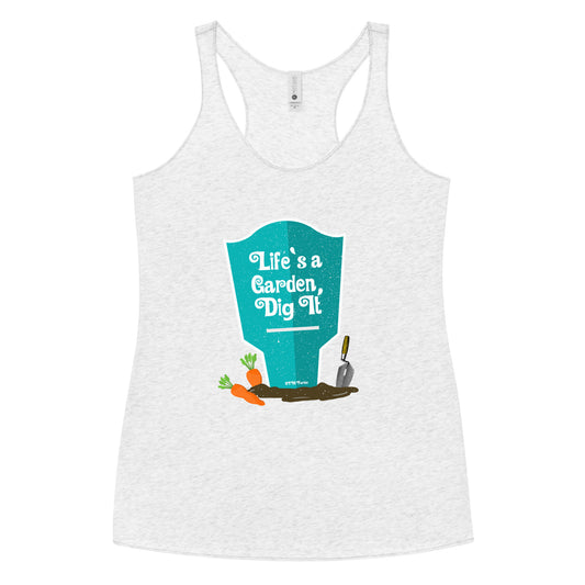 Women's Life's A Garden Racerback Tank