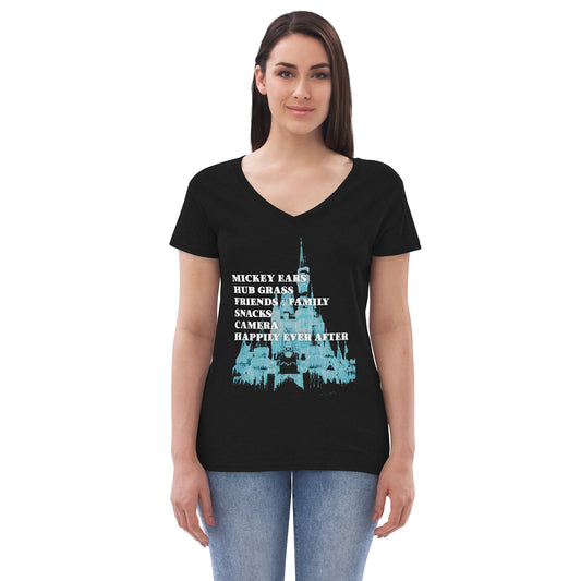 Women’s Happily Ever After Checklist V-Neck Tee
