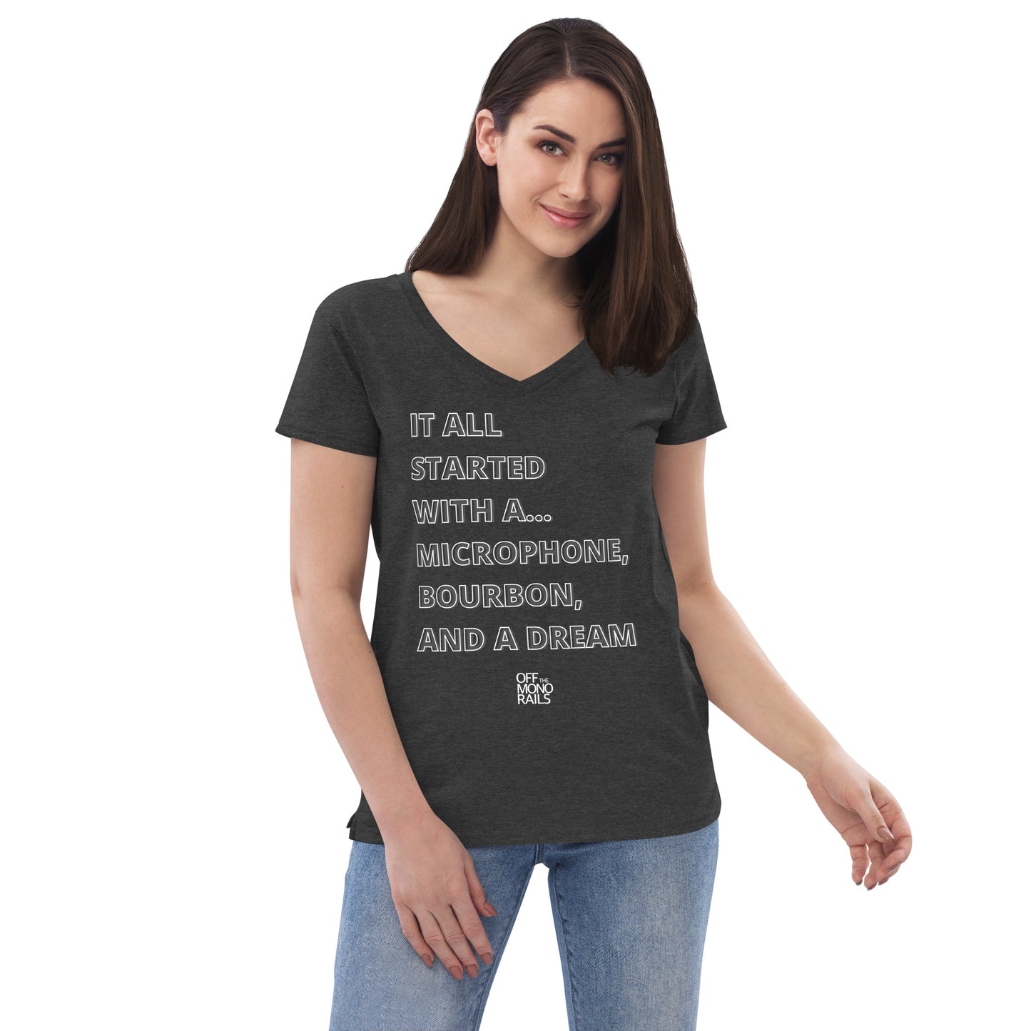 Women’s It All Started With A...OTM V-Neck Tee