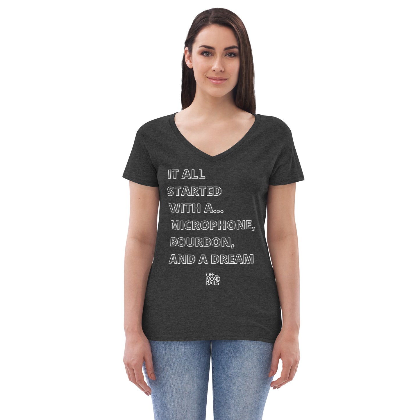 Women’s It All Started With A...OTM V-Neck Tee