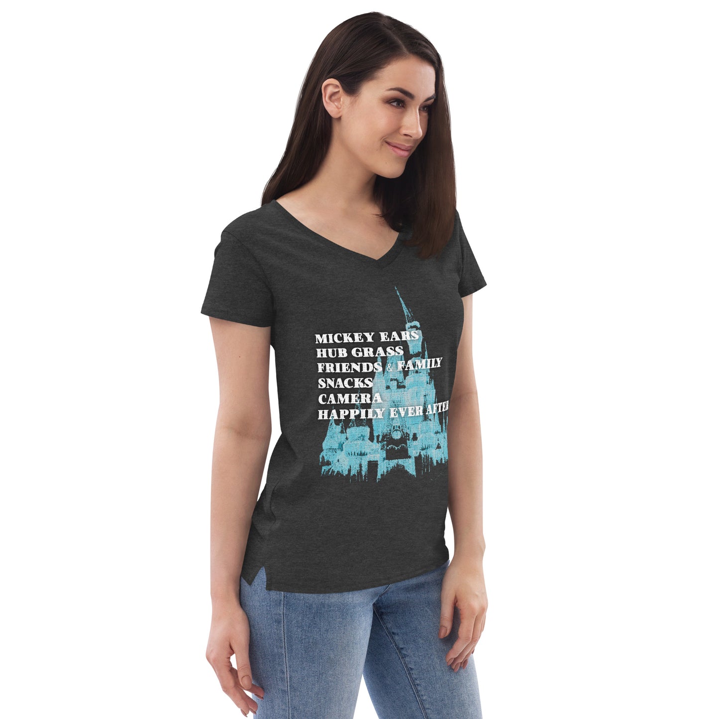 Women’s Happily Ever After Checklist V-Neck Tee