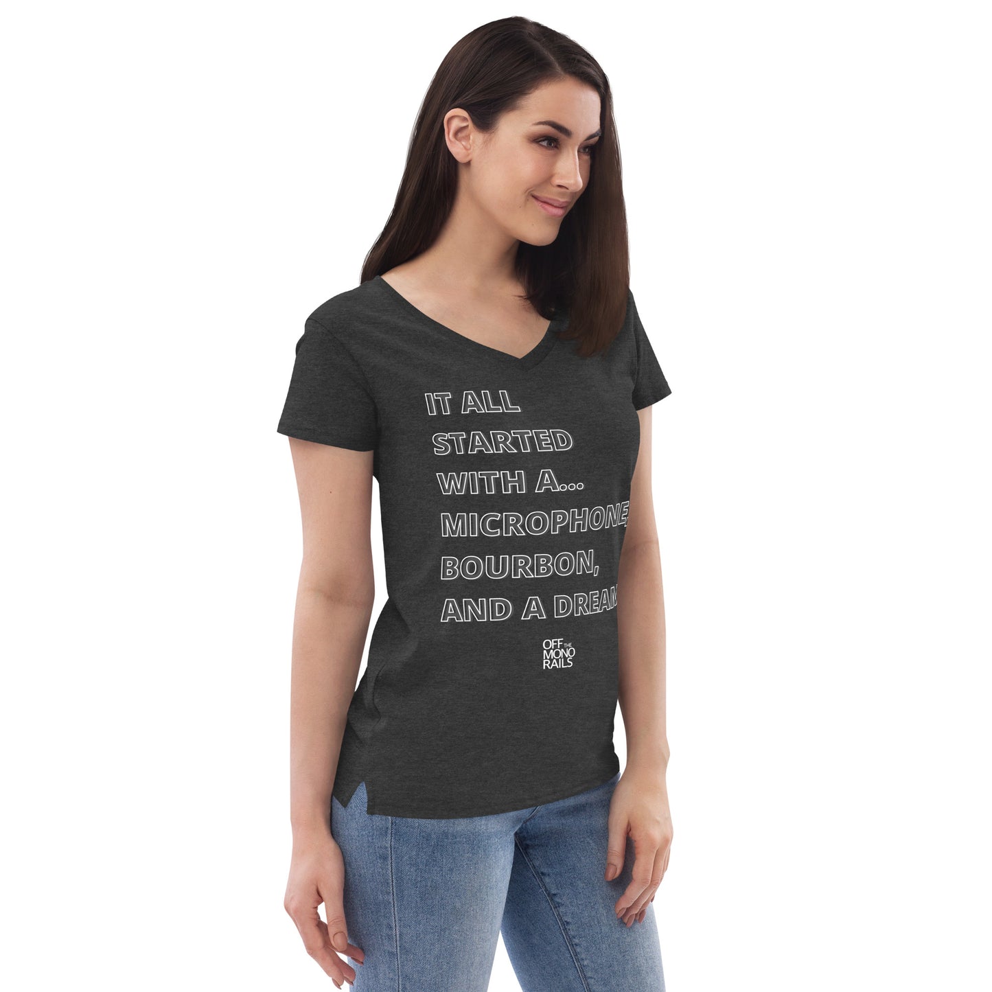 Women’s It All Started With A...OTM V-Neck Tee