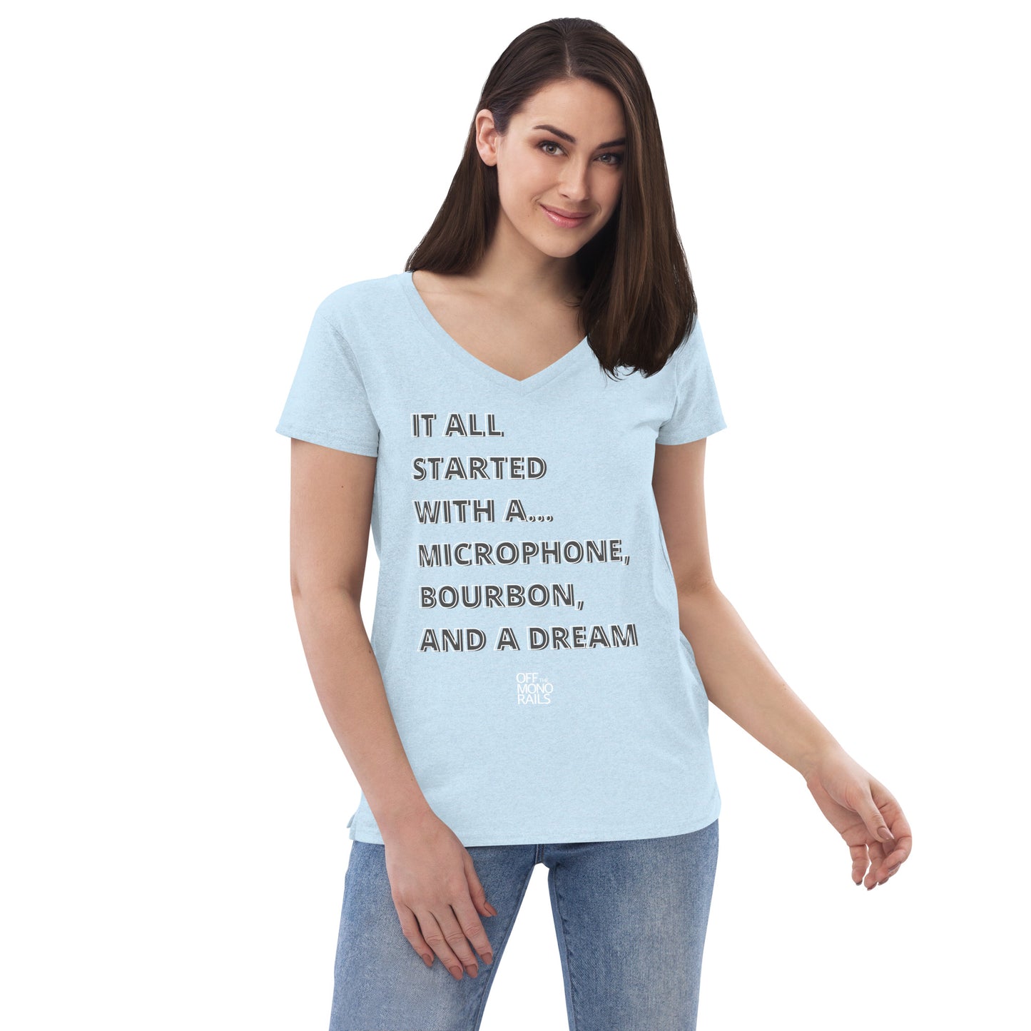 Women’s It All Started With A...OTM V-Neck Tee