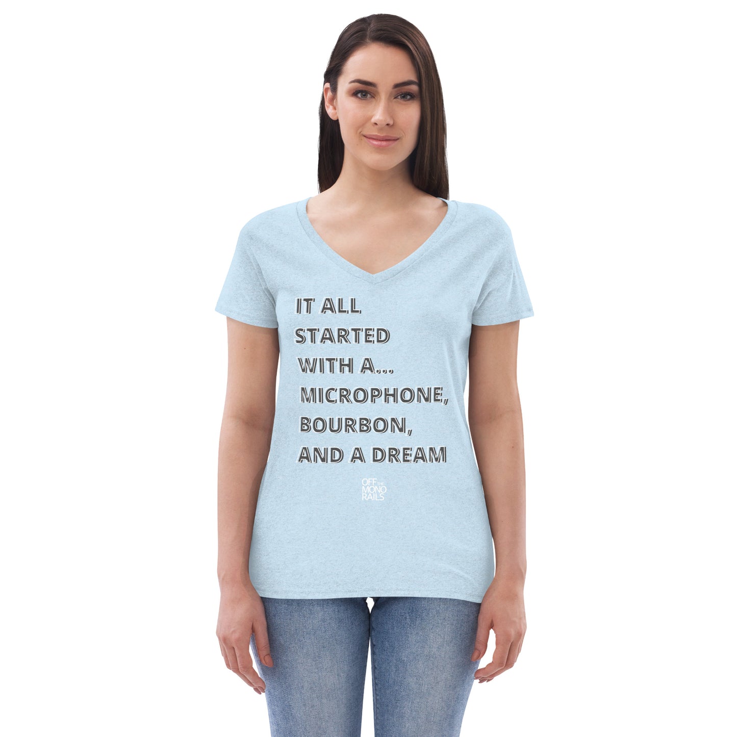 Women’s It All Started With A...OTM V-Neck Tee
